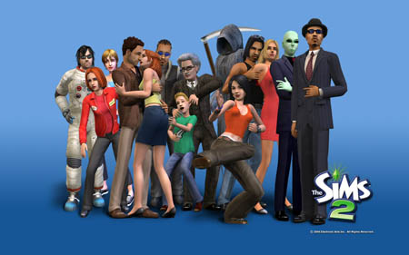 Zhe sims 2 základka- všeci